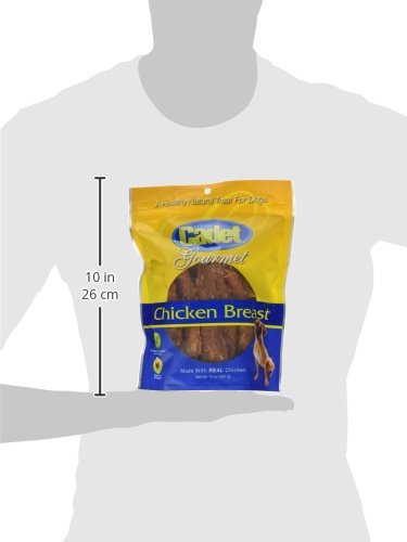 Cadet Gourmet Chicken Breast Dog Treats - Healthy & Natural Chicken Dog Training Treats for Small & Large Dogs - Inspected & Tested in USA (14 oz.) - Image 3