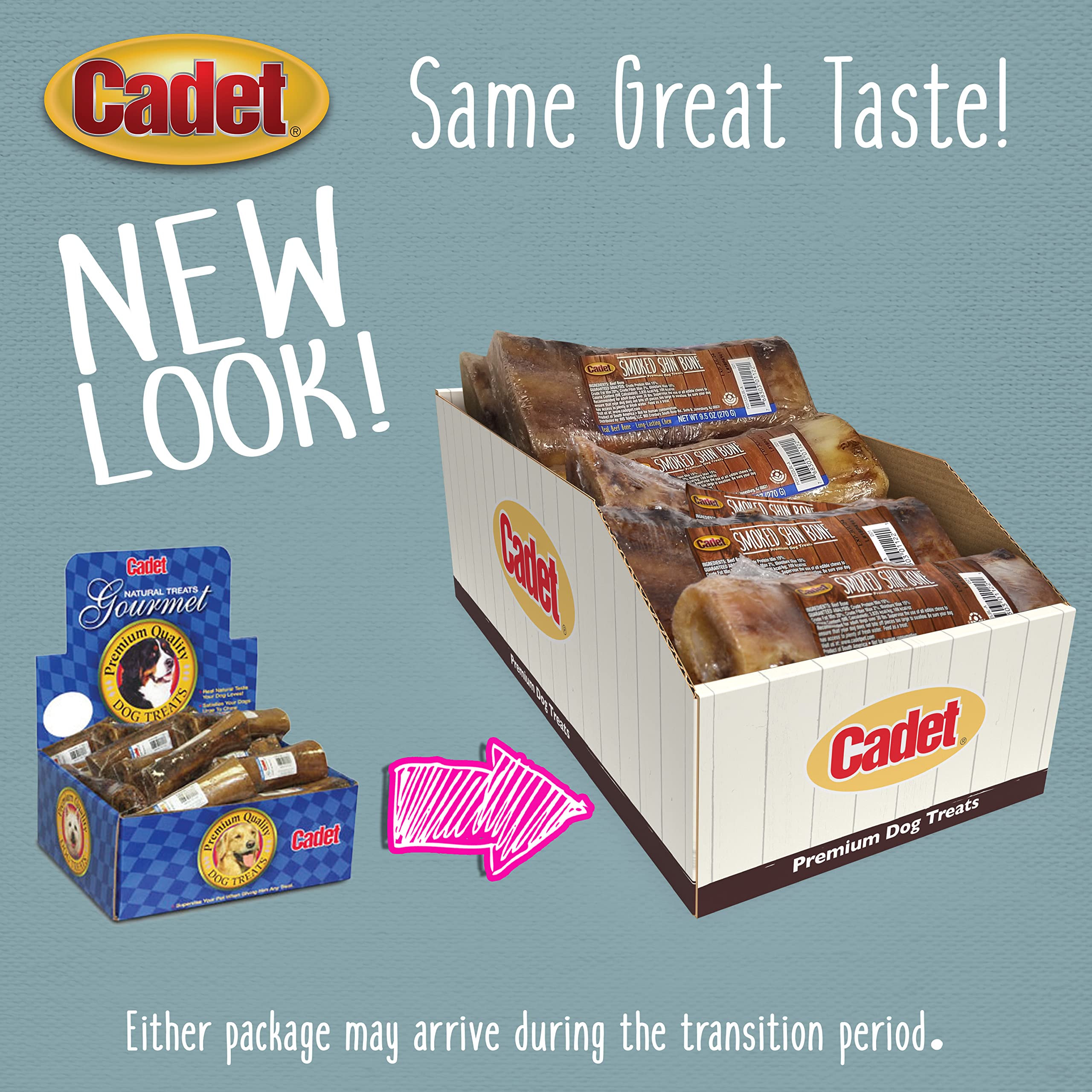 Cadet Smoked Shin Bone Display Large, 12 Count - Image 3